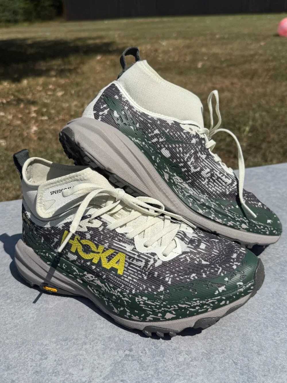 Hoka Speedgoat 6 Mid GTX Mens 8D Gore-Tex Trail Shoes Gorpcore Outdoor Hike 4234